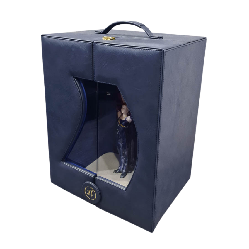 Коробка-витрина с фигурным стеклом