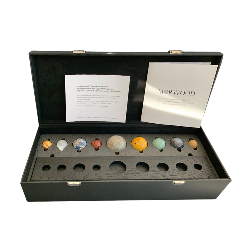 Футляр из экокожи для каменных изделий